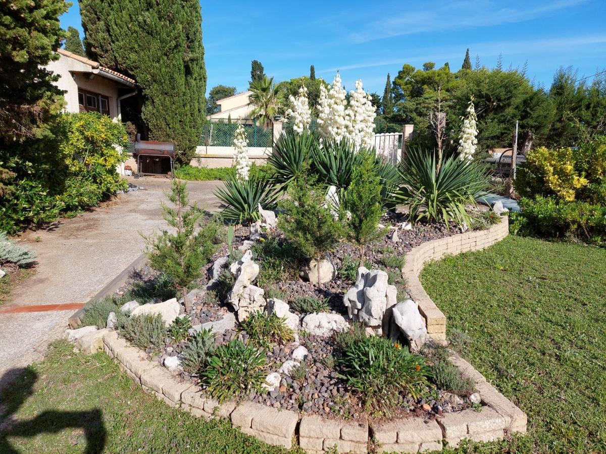 La Maison De Georges - Climatisee -Terrain Et Vue Etang Marseillan  Luaran gambar